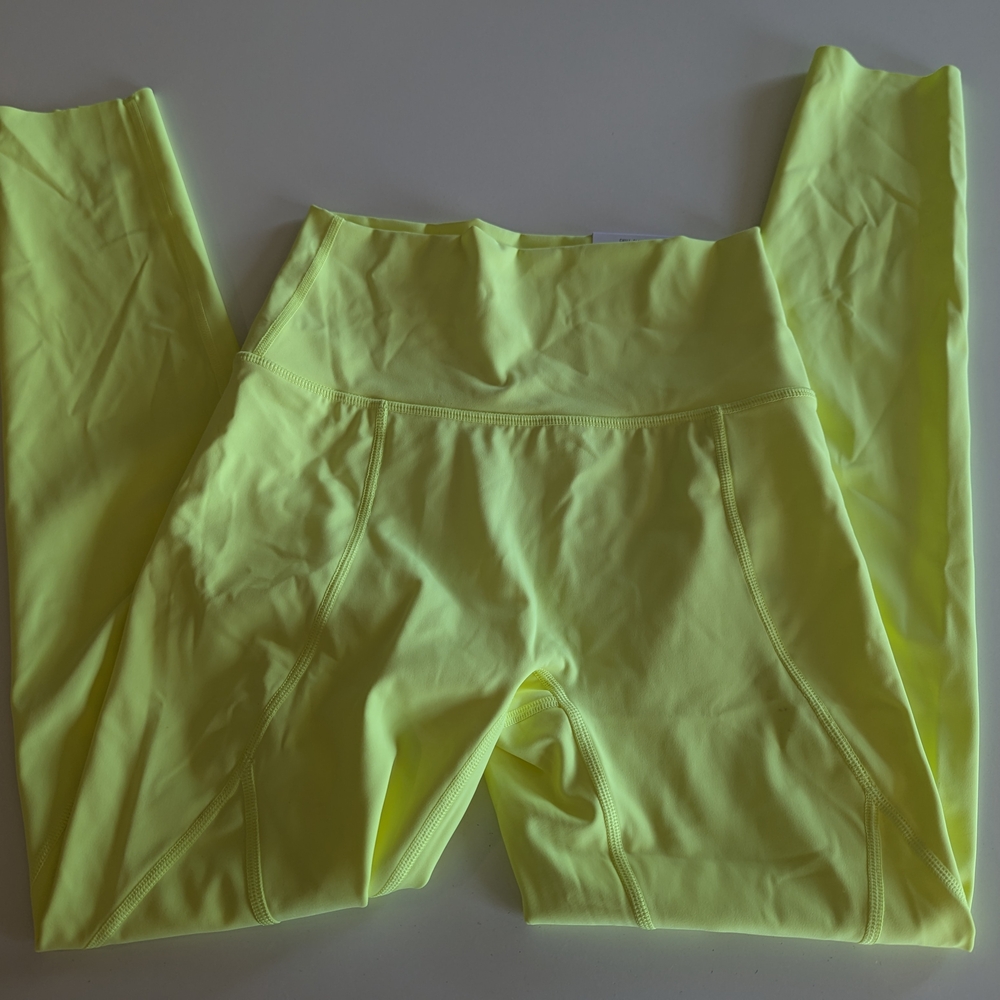 Bright Yellow Leggings